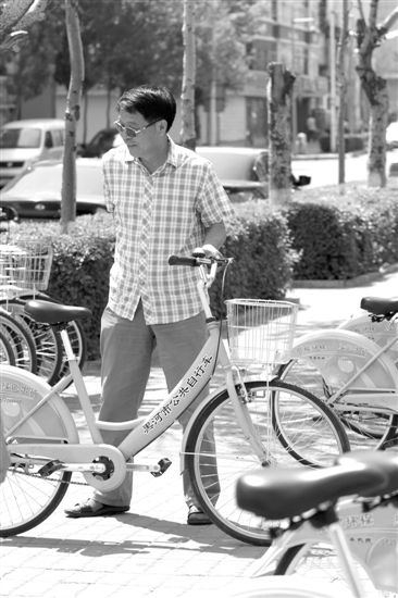 黑河市民自發(fā)愛護自行車